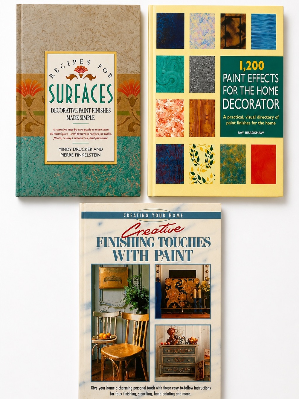 Paint Effect Books, Set of 3